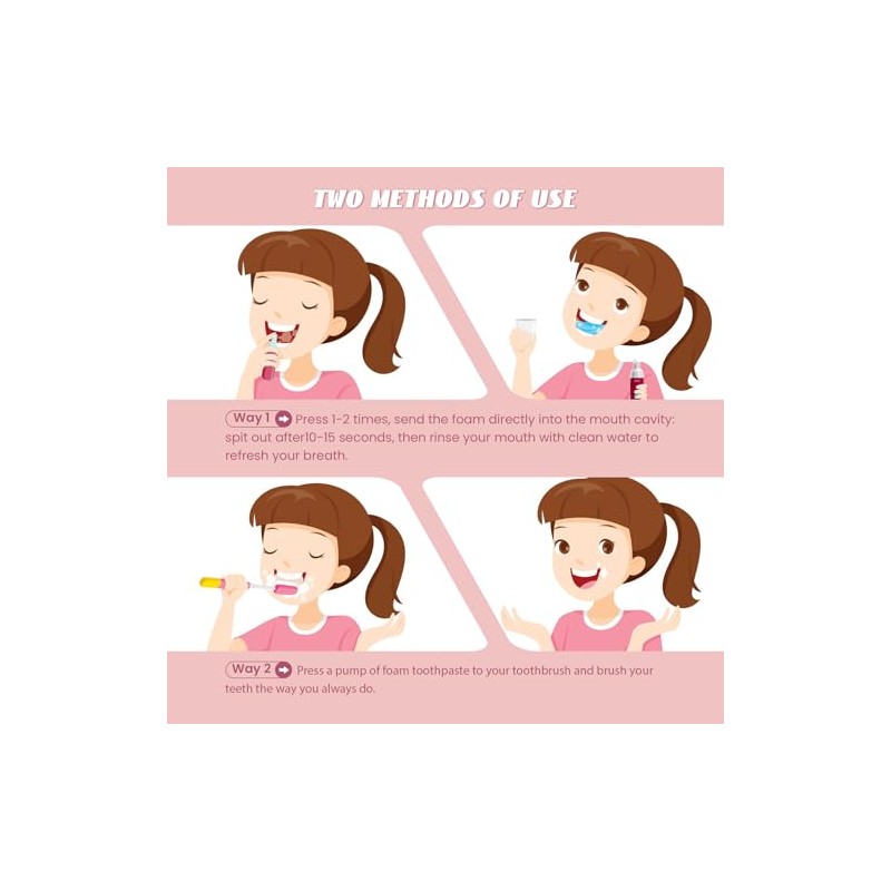 Fluoride Free Kids Toothpaste - 2 Pack Natural Teeth Clean