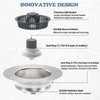 3 in 1 Kitchen Sink Drain Strainer & Stopper Combo,