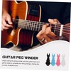 SUPVOX 10pcs Guitar String Winder Tool Acoustic Guitar Bridge Pin