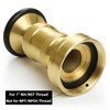 Fire Hose Nozzle 2" NPSH/NPT Fire Fighter Hose Nozzle 100