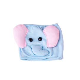 Dog Diaper, Male Dog Belly Bands Physiological Pants Washable Reusable Soft Puppy Nappies Wraps for Small Dogs (M, Elephant)