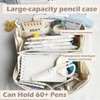Cute Capybara Pencil Case Set, Capybara Pencil Holder with Gel