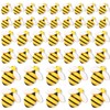 DIYDEC 120Pcs Bumble Bee Decor Tiny 3D Flatback Bees Small