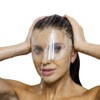 LWBTOSEE Shower Face Eye Protector Shield, Transparent, 100PCS, Size 7.9"*3.5"