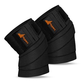 Hyperz - Rodillera de Compresión para Gym, Vendas para Rodillas, Soporte Rodillas Transpirable para Gimnasio, Crossfit, Pesas Rodillera Deportiva – Al