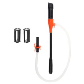 ePathChina Portable Power Battery Pump, Battery Operated Electric Siphon Pump for Water, Gasoline, Fuel Transfer, 3 Foot Long Hose, 2.2 Gallons Per Min