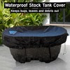 Polar Protector - 150 Gallon Oval Stock Tank Cover Ice