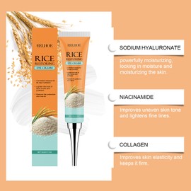 Rice Restoring Eye Cream, Deeply Moisturises, Reduces Fine Lines, 20g