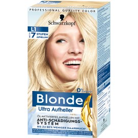 Blonde Ultra Brightener L1 Level 3 (153ml), Hair Dye for Oil Activated Hair Lightening with Anti-Damage System, Up to 7 Levels without Yellow Tinting