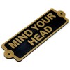Mind Your Head Vintage Antique Shabby Chic Style Irish Door