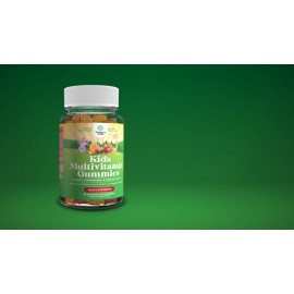 Delicious Daily Kids Multivitamin Gummies - Immunity Support Formula 90ct