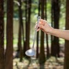 iBasingo Long Handle Titanium Ladle Serving Spoon Metal Soup Spoon