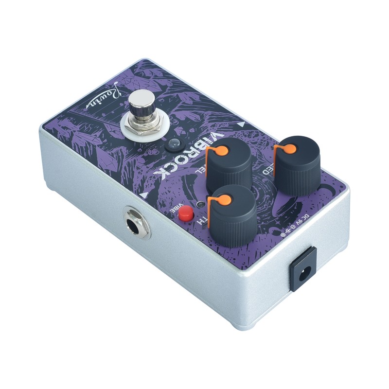 Rowin RE-02 VIBROCK Chorus Vibrato Guitar Effect Pedal with Chorus