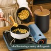 YUNLINLI Kitchen Canisters Set of 2 Large with Top Handle,