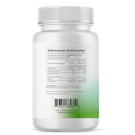 Primetech tirosina TIR-500, 120 cpsulas de 500 mg de l-tirosina un aminocido que aporta dopamina y noradrenalina sin sabor                            
