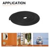 DTGN 6mm x 7.5meters(DxL) Foam Rubber Weather Seal Strip -