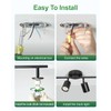 Fondiiz 6 Ways Track Lighting, Rotatable Heads Tracks Light, Track