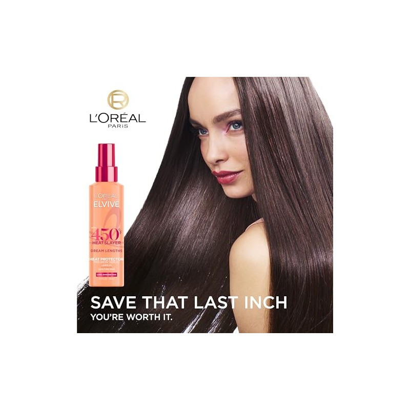 L'Oreal Paris Elvive Dream Lengths Heat Slayer - Aerosol de