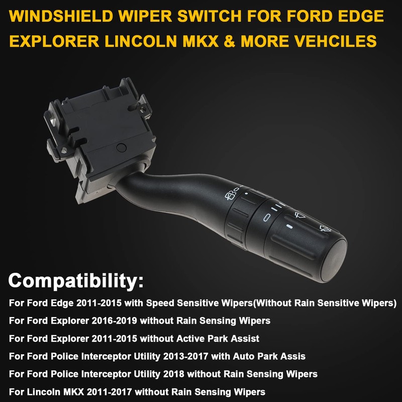 Windshield Wiper Switch For Ford Explorer 2011 2012 2013 2014