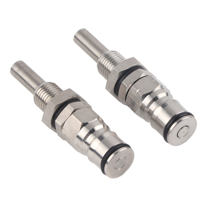 2pcs/ Set Stainless Steel Sturdy Keg Beer Ball Lock Post