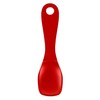 Pearl Metal C-1118 Aluminum Ice Cream Spoon, Red, Made in
