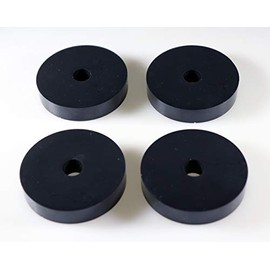 Sorbothane Premium Vibration Isolation Washer (2.5" OD x 0.5" ID x 0.5" Thick, 70 Durometer (Hard))