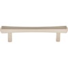 Top Knobs TK812BSN Serene Collection 3-3/4" Juliet Pull, Brushed Satin