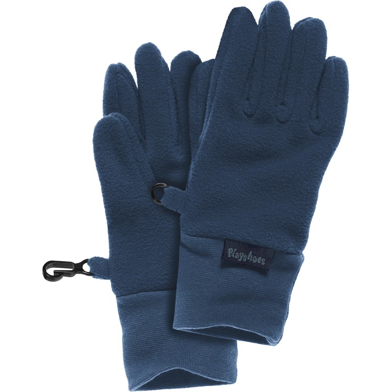 Playshoes Finger Glove Unisex Fleece, navy