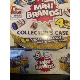 5 Surprise Mini Brands Collector's Case Series 2 (Comes with 4 Exclusive Minis)