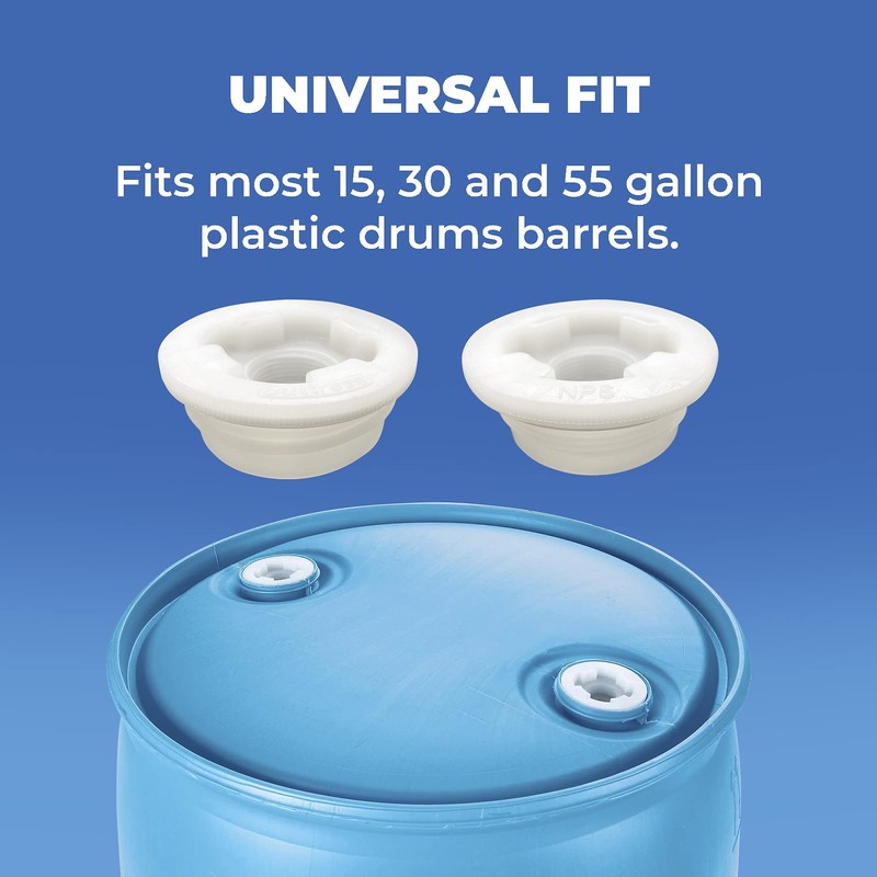 Bung Cap 2" NPT (Fine Thread) with Gasket for 55