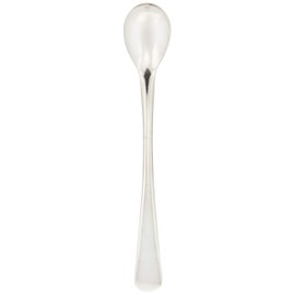 DELISH KITCHEN CC-1315 Pearl Metal Measuring Spoon, Silver, 4.3 inches (11 cm), Slightly Seasoned Spoon, Condiment Separation