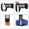 Gasea 150mm 6 inch Accuracy LCD Digital Vernier Caliper Gauge