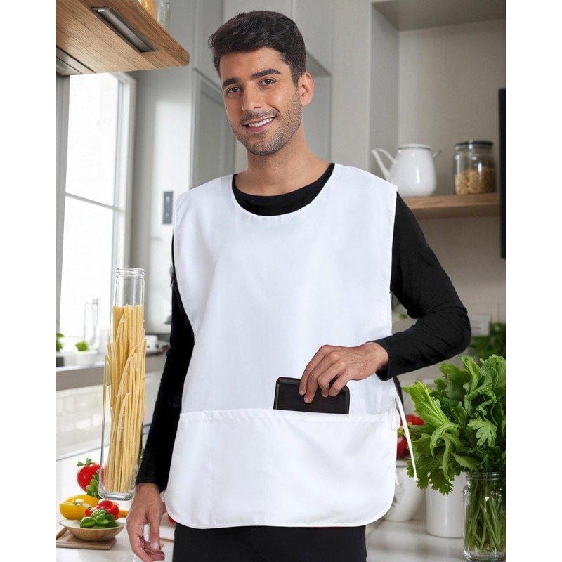 Argstar Unisex Waterproof Cobbler Apron with 3 Pockets for Women/Men,