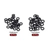 sourcing map Nitrile Rubber O-Rings 12mm 13mm OD 6mm 7mm