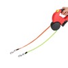 Double Retractable Dog Lead, Pet Walking Leash with Flashlight, Extendable