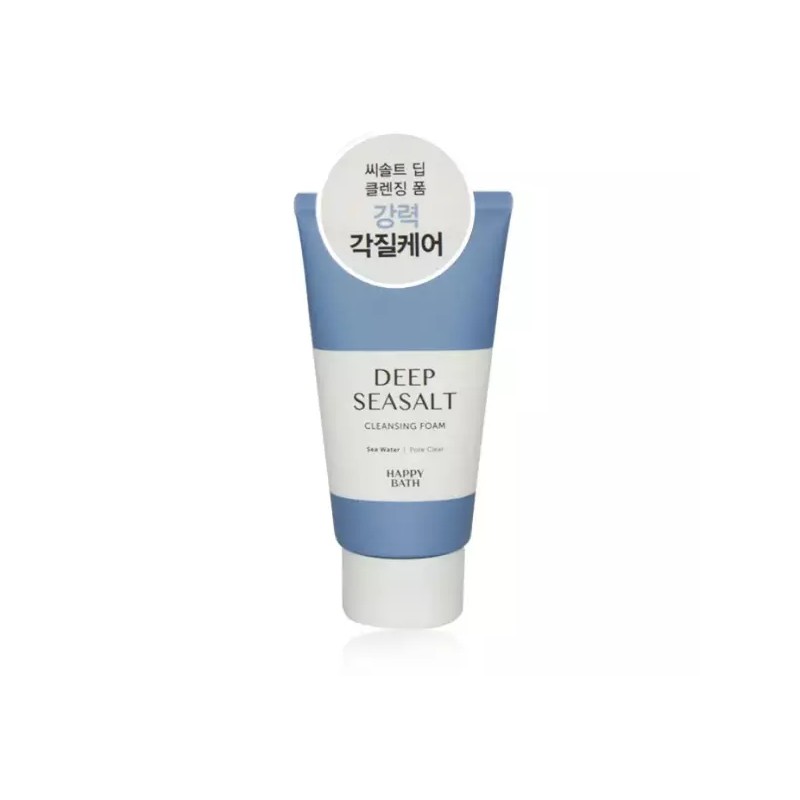 Happy Bath 해피바스 화이트 클레이 모공 클렌징 폼 150g Happy