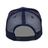 Lids Blank Basic Foam Trucker Gorra ajustable a presión, Azul/Azul,