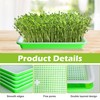 EBaokuup EBaokuup 10Pcs Seed Sprouter Tray with Drain Holes -
