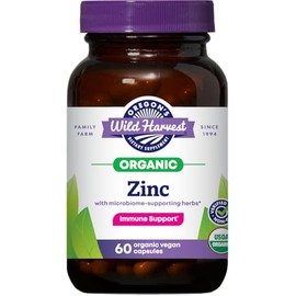Zinc Supplement Capsules by Oregon's Wild Harvest