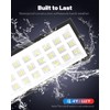 Linkable LED Shop Light(Built-in Outlet), 100W 15000LM Aluminum Plug in