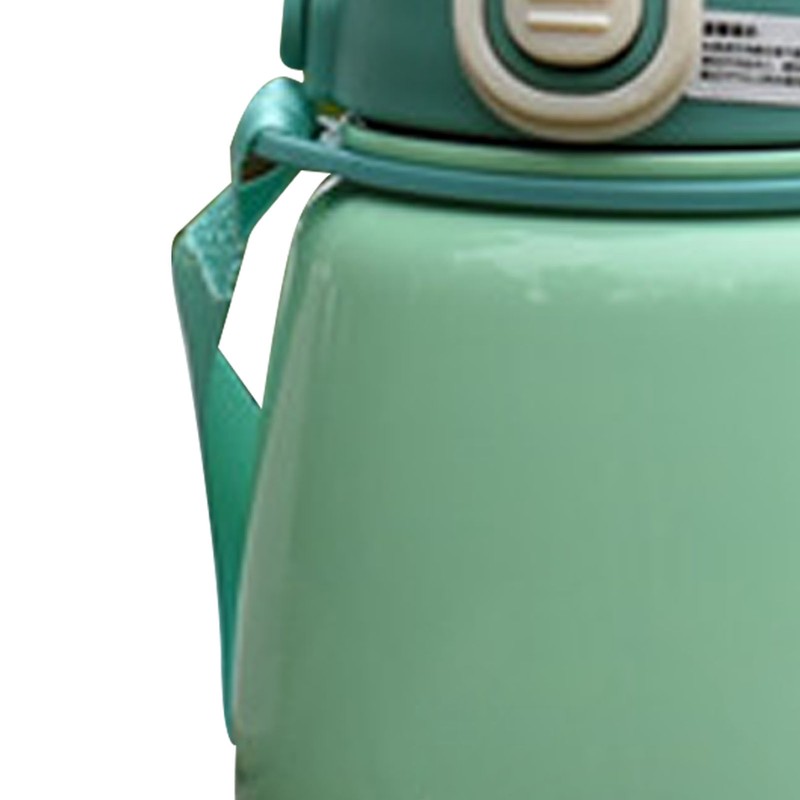 Insulated Water Bottle 650ML 304 Stainless Steel Straw Bottle for
