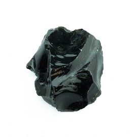 Solara Crystal | Raw Healing Crystals – Natural Amethyst, Quartz, Citrine & More | Spiritual Decor, Chakra Balance, Meditation, Energy Cleansing, Gift Bag Included (Obsidian)