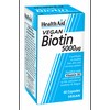 HEALTH AID BIOTIN 5000μg, CONTRIBUTES TO HEALTHY HAIR, SKIN AND NERVOUS SYSTEM 60TABLETS