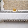 ABOOFAN Snowflake Table Runner Christmas Decorative Tablecloth Xmas Table Runner