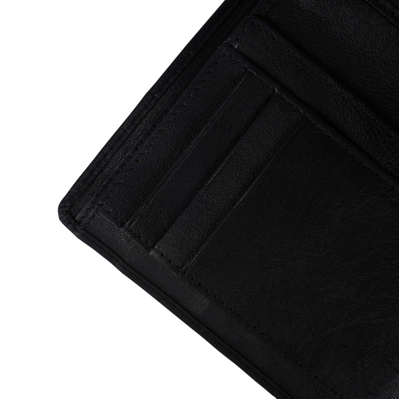 M-Collection Unisex - Adult Milia Scheintasche (HF) Wallets Black Schwarz