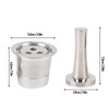 Refillable Coffee Pod, Stainless Steel Reusable Coffee Pod 3 Hole