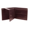 Esquire Dallas Leather Wallet 12 cm, brown, rfid wallet