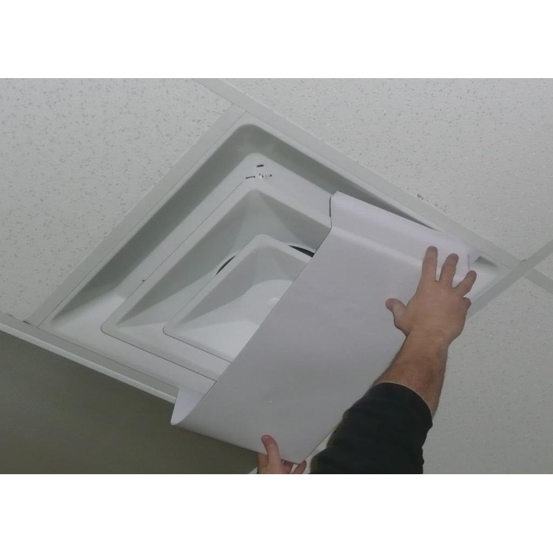 Air Diverter for 2'x2' Ceiling Air Diffuser-2 Pack