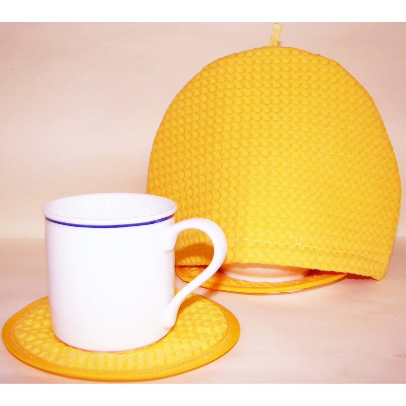 Santens Sun Compound Tenses Teacosy Small & Pot Mat Set
