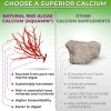 Calcio Vegetal Aquamin 500 Mg Con Magnesio Zinc 90 Capsulas